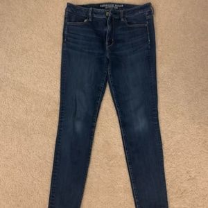 Women's high rise jeans